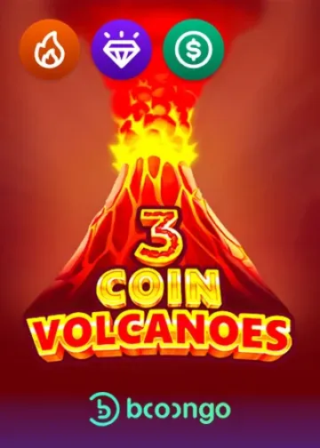 3 Coin Volcanoes pokie by 3Oaks